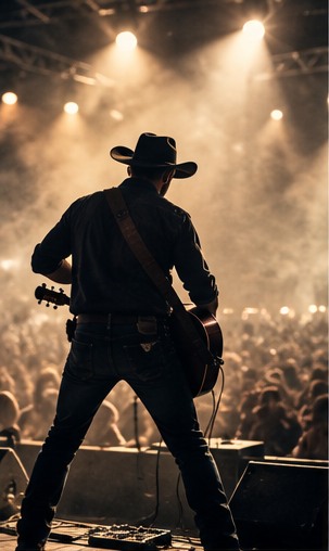 Country music live performance for Independent Country Music